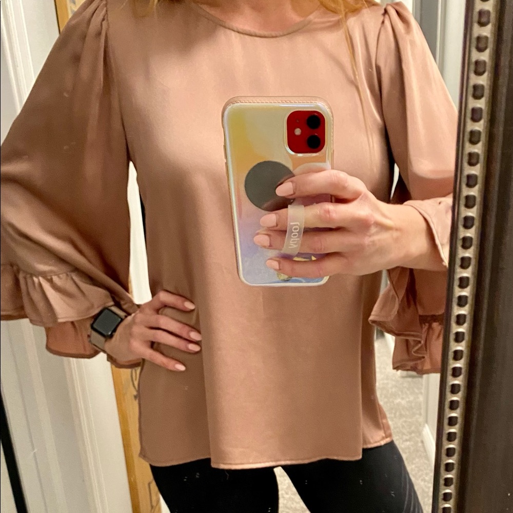 Blush, silky soft